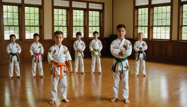 Arts martiaux educatifs developpement corporel enfant