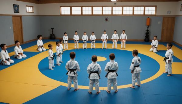 Initiation judo enfants respect discipline valeurs