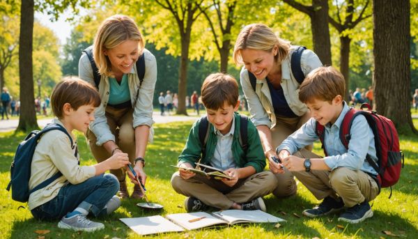 Sorties pedagogiques decouvertes ludiques enfants