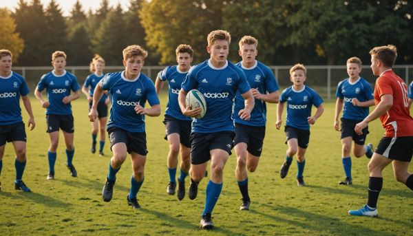 Stages sportifs rugby developpement moteur jeunes